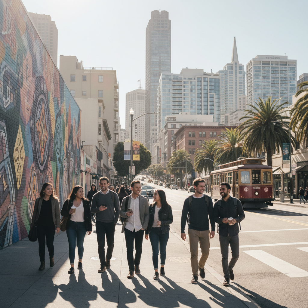Bay Area: por que continua sendo o centro de tech e vistos de trabalho